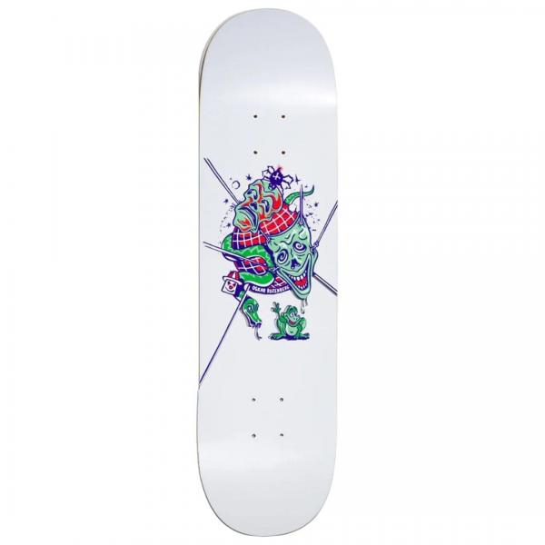 POLAR THE MASK WHITE 7.8" TAVOLA SKATEBOARD