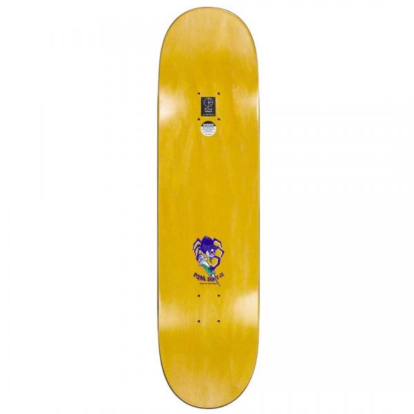 POLAR THE MASK WHITE 7.8" TAVOLA SKATEBOARD