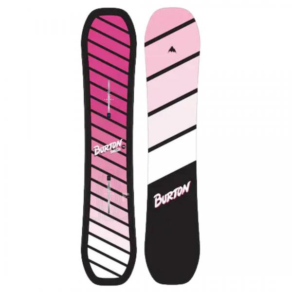 BURTON SMALL FLAT 138 ROSA TAVOLA SNOWBOARD BAMBINO