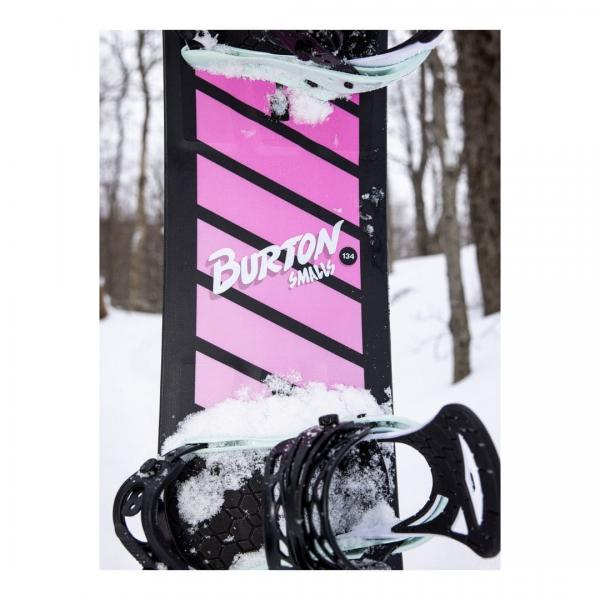 BURTON SMALL FLAT 138 ROSA TAVOLA SNOWBOARD BAMBINO