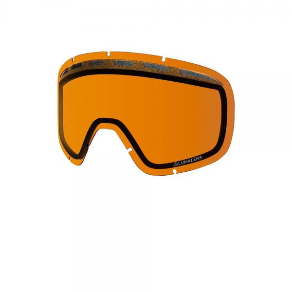 DRAGON D1 OTG LL GREEN ION / LL AMBER MASCHERA SNOWBOARD