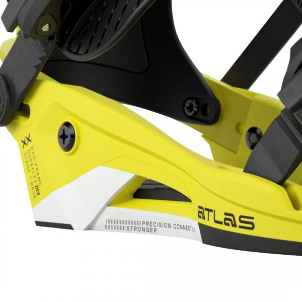 UNION ATLAS HIPE YELLOW ATTACCHI SNOWBOARD