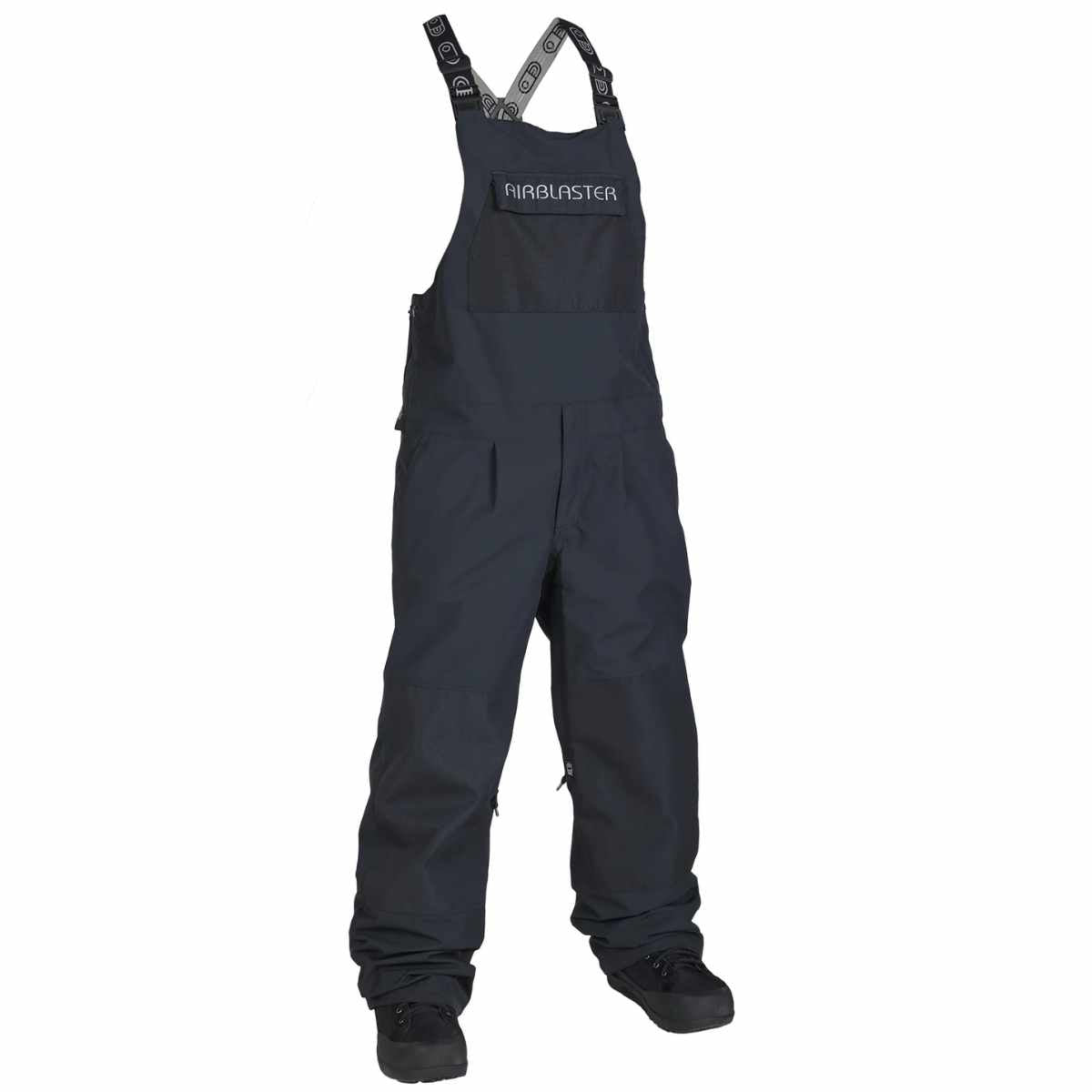 AIRBLASTER FREEDOM BIB BLACK PANTALONI SNOWBOARD