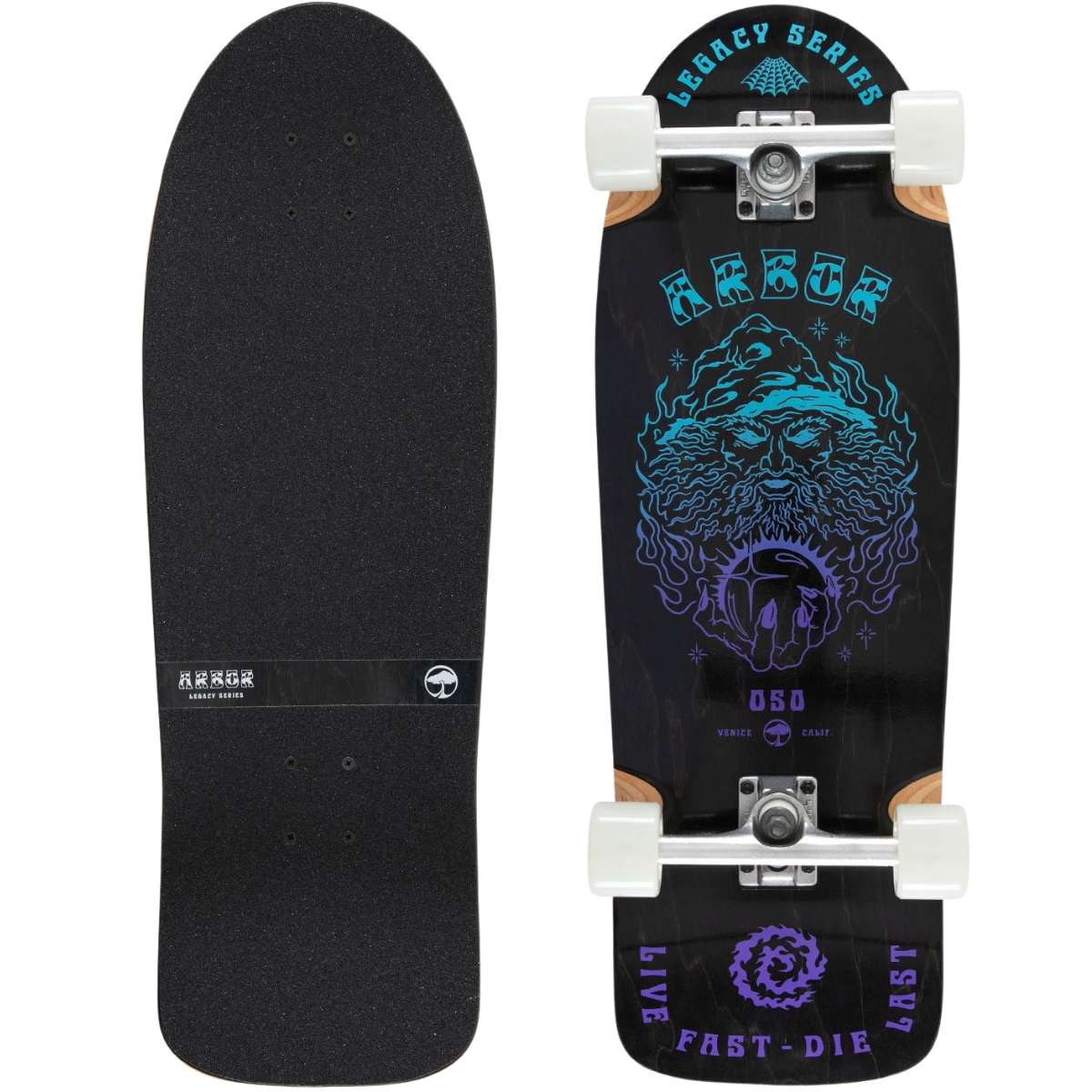 ARBOR OSO SPELLBOUND 10.0'' OLD SCHOOL SKATEBOARD COMPLETO