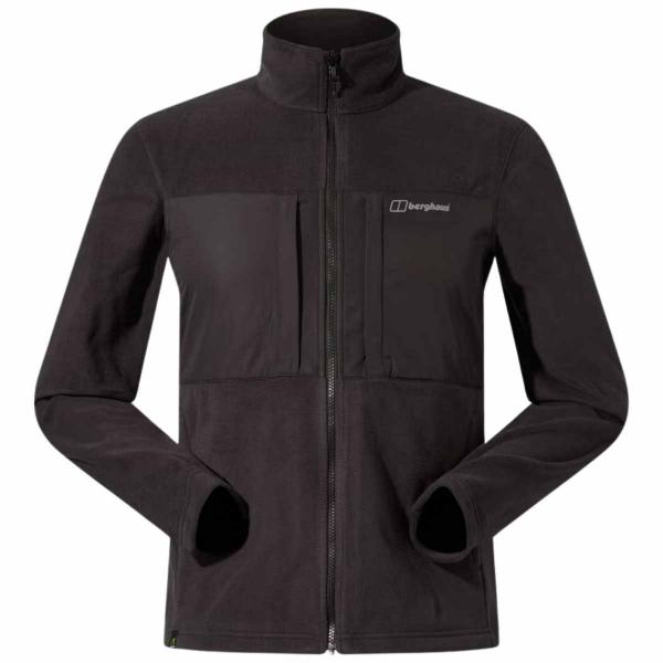 BERGHAUS PRISM GUIDE INTERACTIVE POLARTEC PRO 3.0 INSULATED FLEECE JACKET BLACK PILE