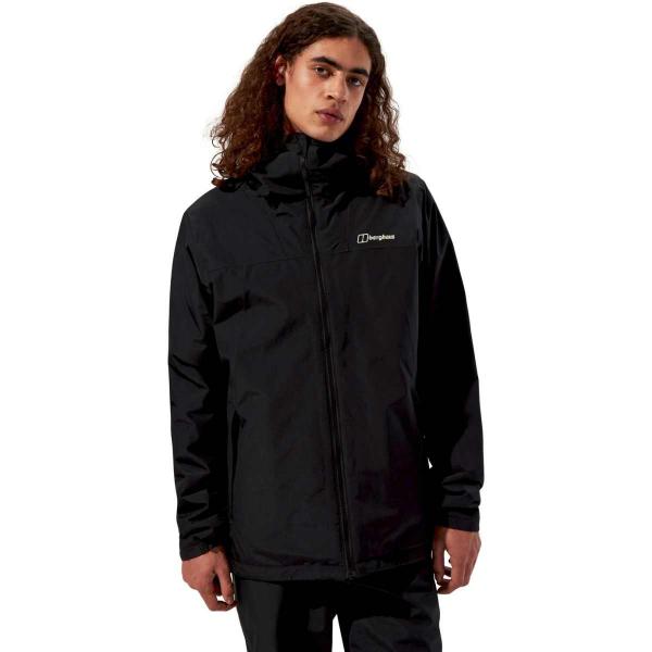 BERGHAUS DELUGE PRO 3.0 INSULATED JACKET BLACK/BLACK