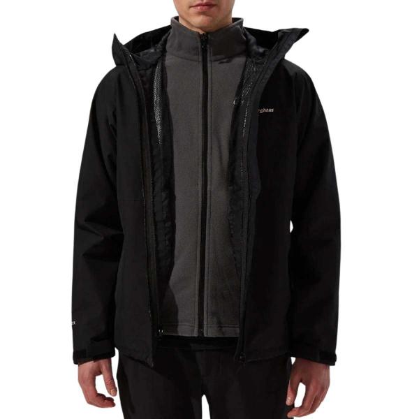 BERGHAUS BRAMBLFELL GEMINI GORE-TEX WATERPROOF 3IN1 JACKET BLACK
