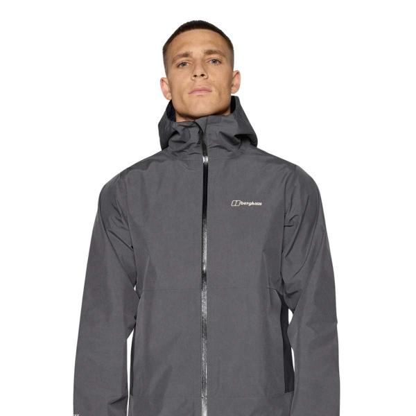 BERGHAUS BRAMBLFELL INTERACTIVE GORE-TEX JACKET GREY BLACK