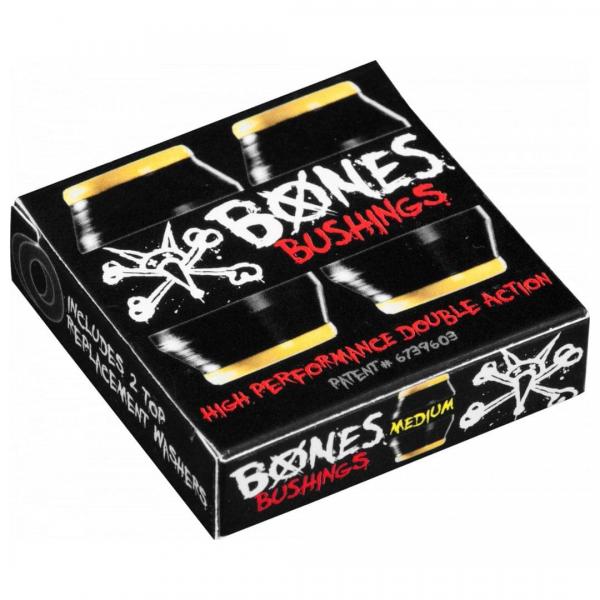 BONES BUSHING PERFORMANCE MEDIUM BLACK GOMMINI