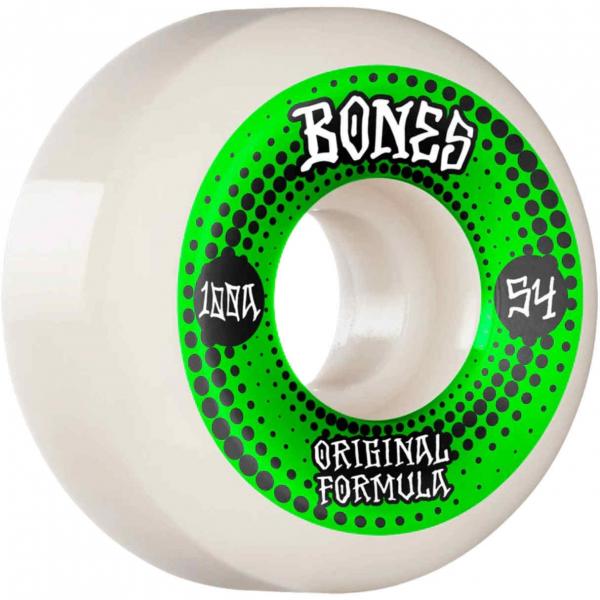 BONES ORIGINALS V5 SIDECUT OG FORMULA 100A 54MM RUOTE SKATEBOARDS