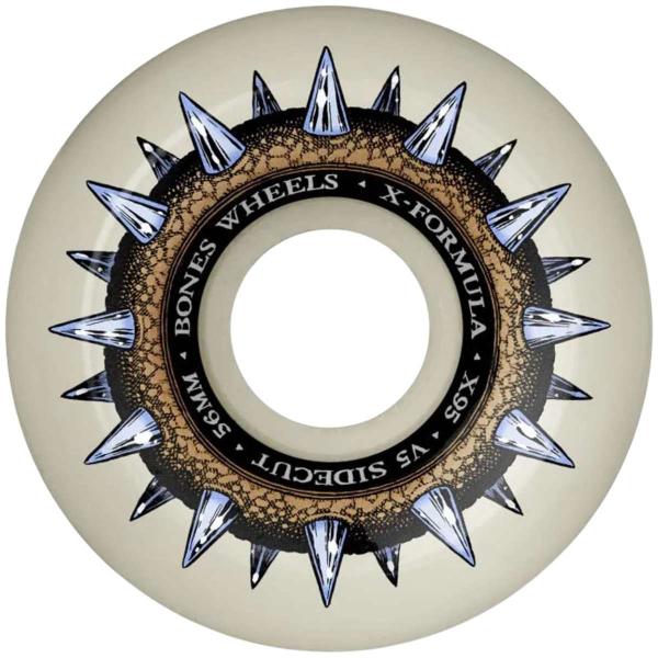 BONES STREET CLEATS 60 V5 SIDECUT X-FORMULA 95A RUOTE SKATEBOARDS