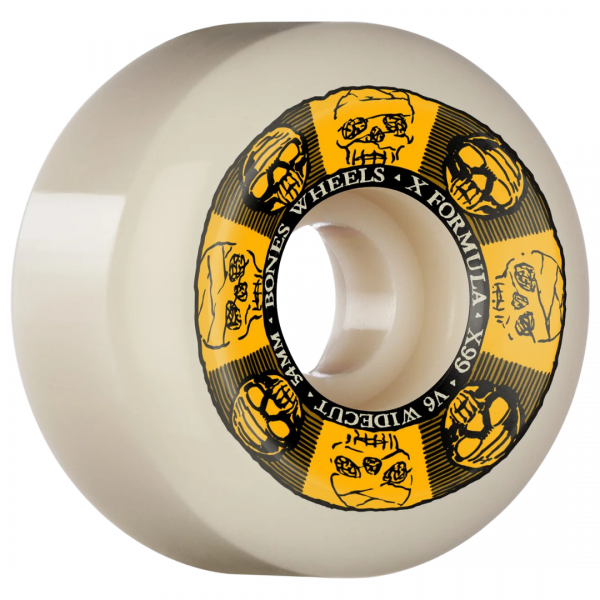 BONES WHEELS XFORMULA V6 WIDE CUT 99A V6 SIDECUT X-FORMULA RUOTE SKATEBOARDS