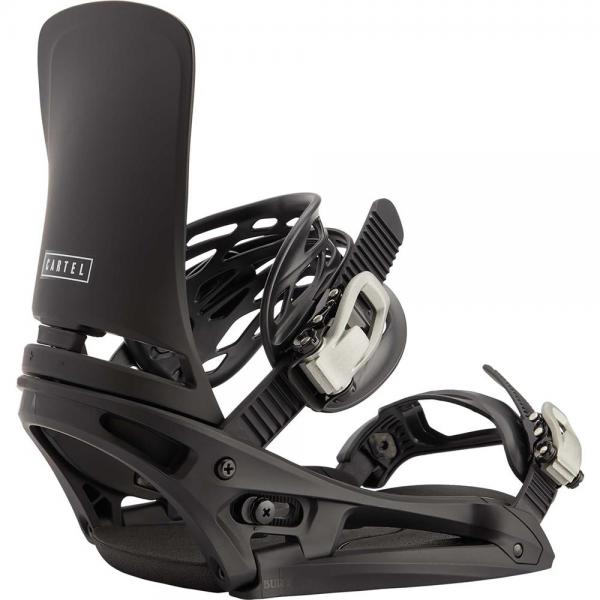 BURTON CARTEL EST BLACK ATTACCHI SNOWBOARD