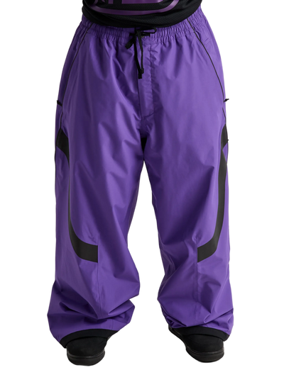 ZEB POWELL BURTON 2L BAGGY SIMPLE PANT PLANET PURPLE