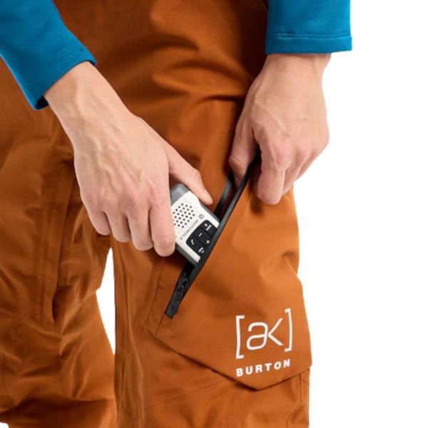 BURTON PANTS AK CYCLIC GORE-TEX CHESTNUT BROWN