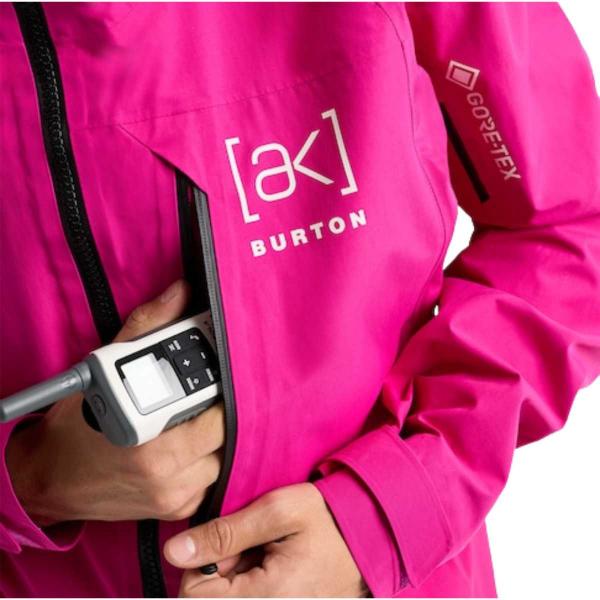 BURTON AK GORE-TEX CYCLIC 2L JACKET CHESTNUT VERY BERRY