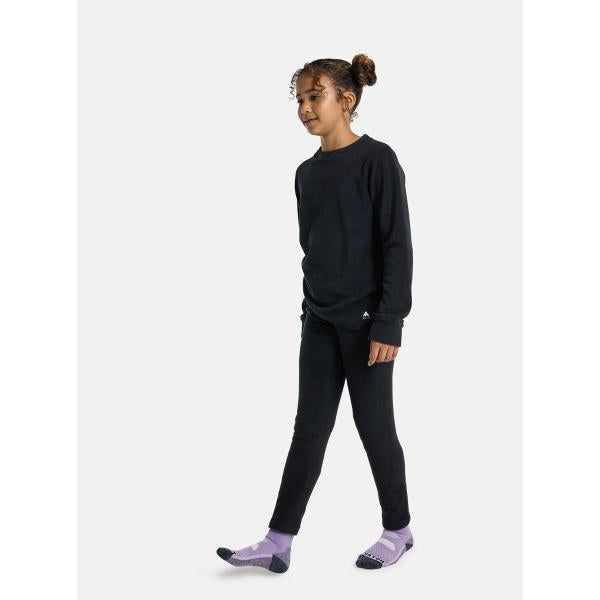 BURTON HEAVYWEIGHT BASE LAYER TRUE BLACK SET TERMICA BAMBINO