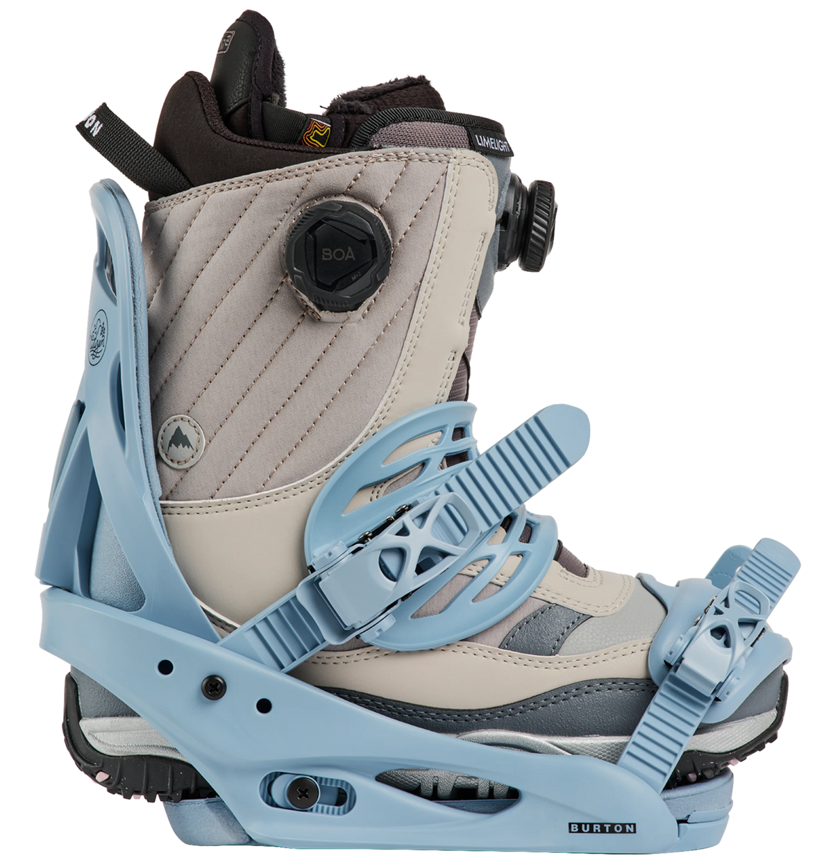 BURTON CITIZEN AIRSTREAM BLUE ATTACCHI SNOWBOARD DONNA