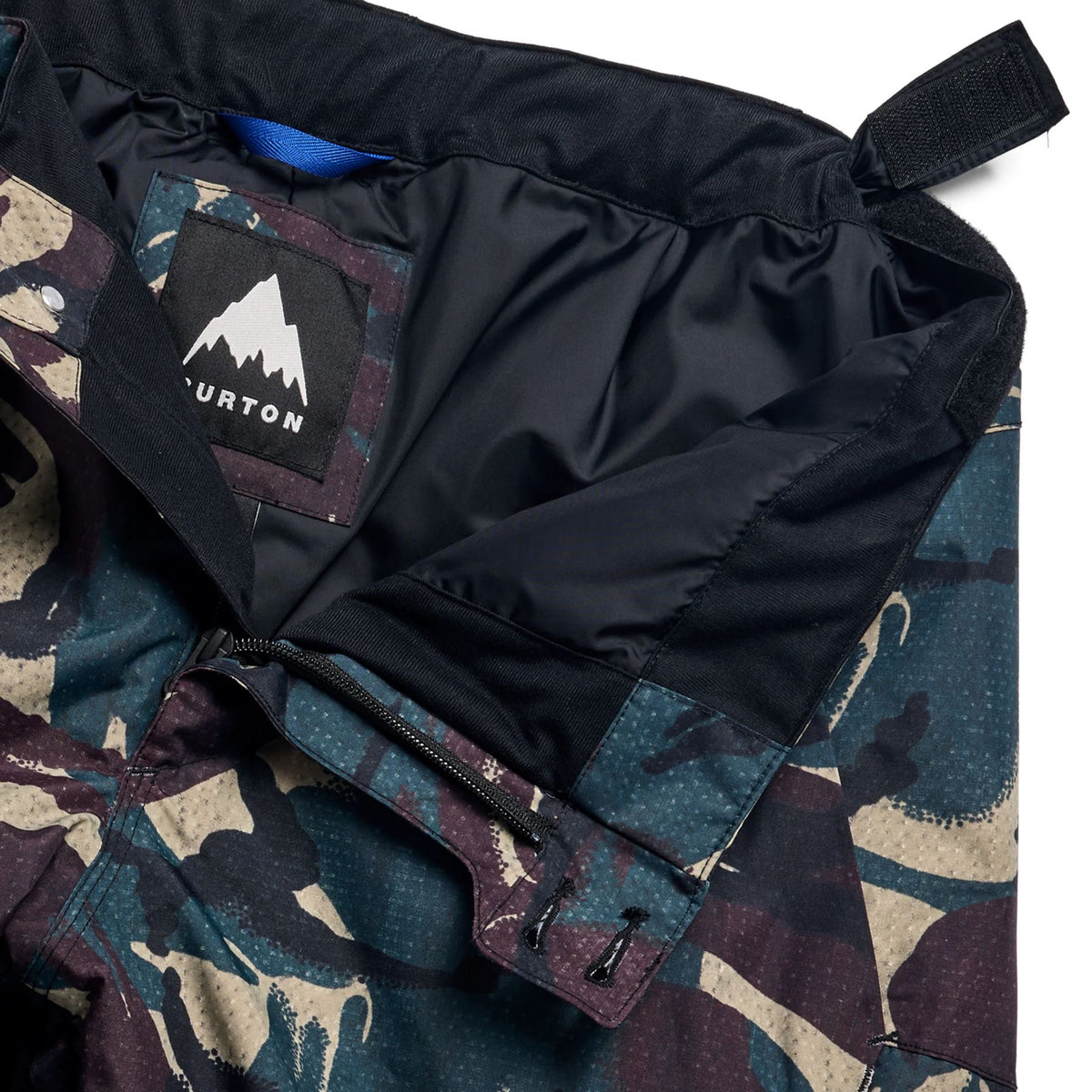 BURTON RESERVE 2L INSULATED PANTS SEERSUCKER CAMO PANTALONI SNOWBOARD