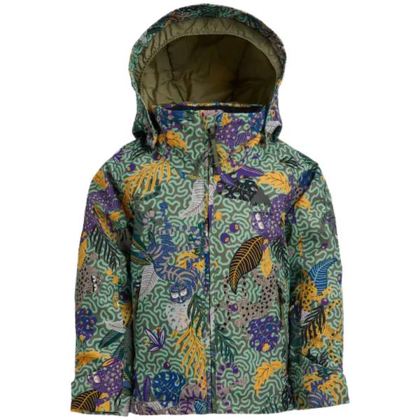BURTON TODDLERS HILLSLOPE JACKET JUNGLE CATS SNOWBOARD BAMBINO