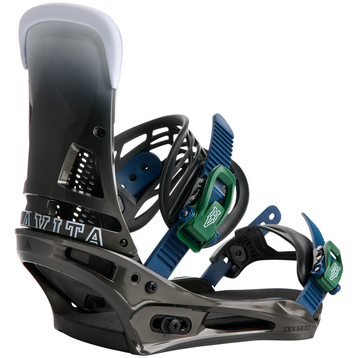 BURTON MALAVITA BLACK FADE ATTACCHI SNOWBOARD