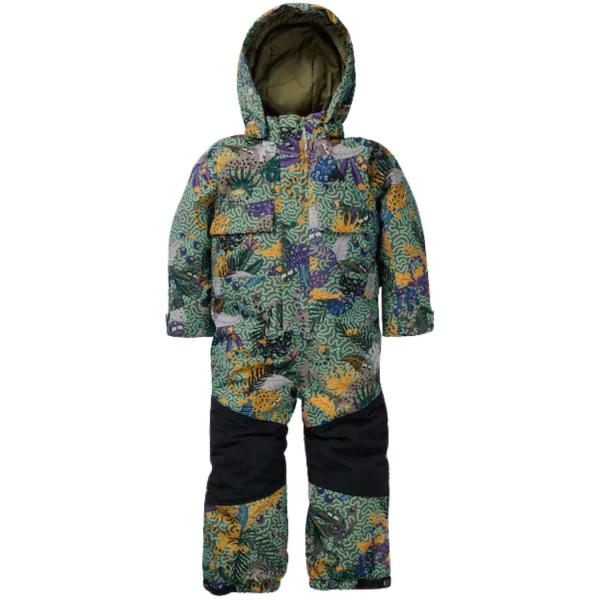 BURTON KIDS ONE PIECE JUNGLE CATS COMPLETO SNOWBOARD BAMBINO