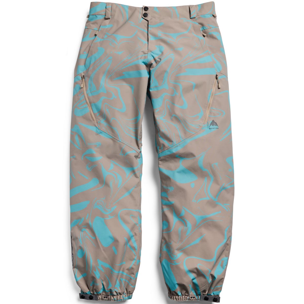 BURTON RESERVE 2L RELAXED PANTS LIQUID MINERAL PANTALONI SNOWBOARD