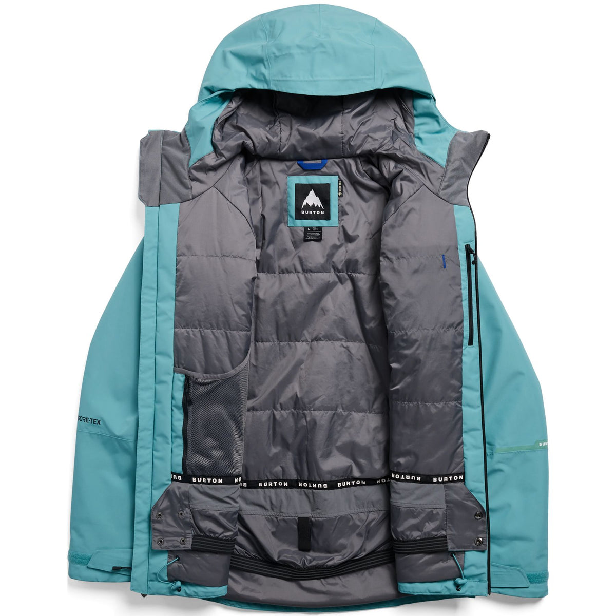 BURTON RESERVE GORE-TEX 2L INSULATED JACKET MINERAL BLUE GIACCA SNOWBOARD