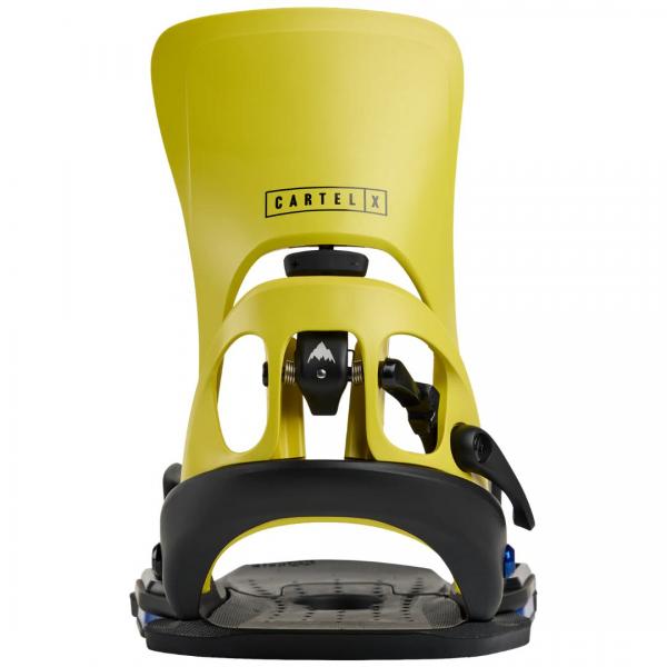 BURTON STEP ON CARTEL X EST ATOMIC YELLOW/BLACK ATTACCHI SNOWBOARD