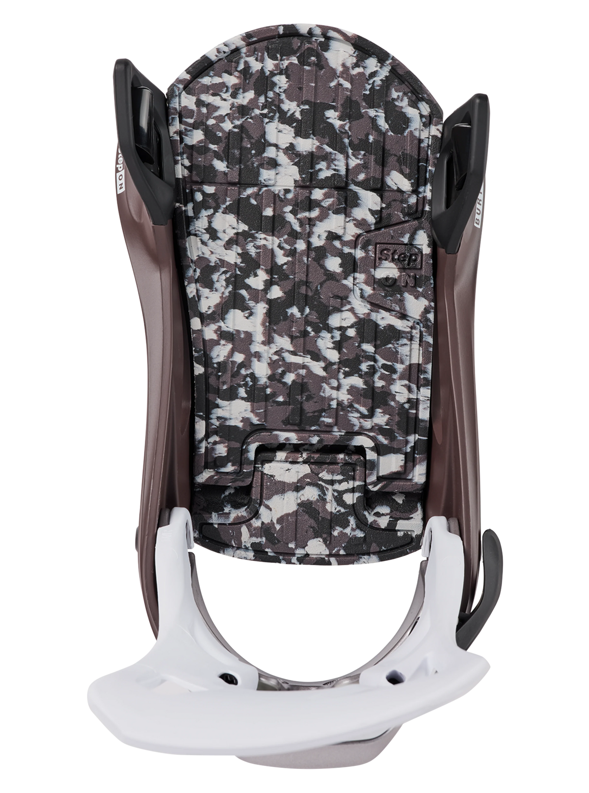 BURTON STEP ON BEAR HUG BROWN ATTACCHI SNOWBOARD
