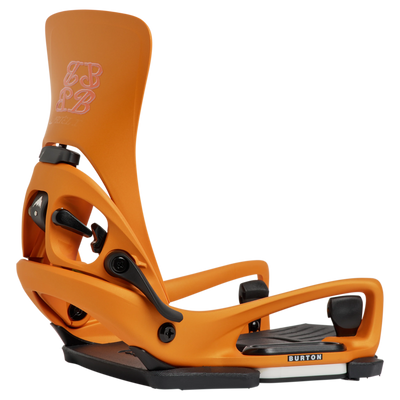 BURTON STEP ON CARTEL X EST GOLDFISH ORANGE ATTACCHI SNOWBOARD