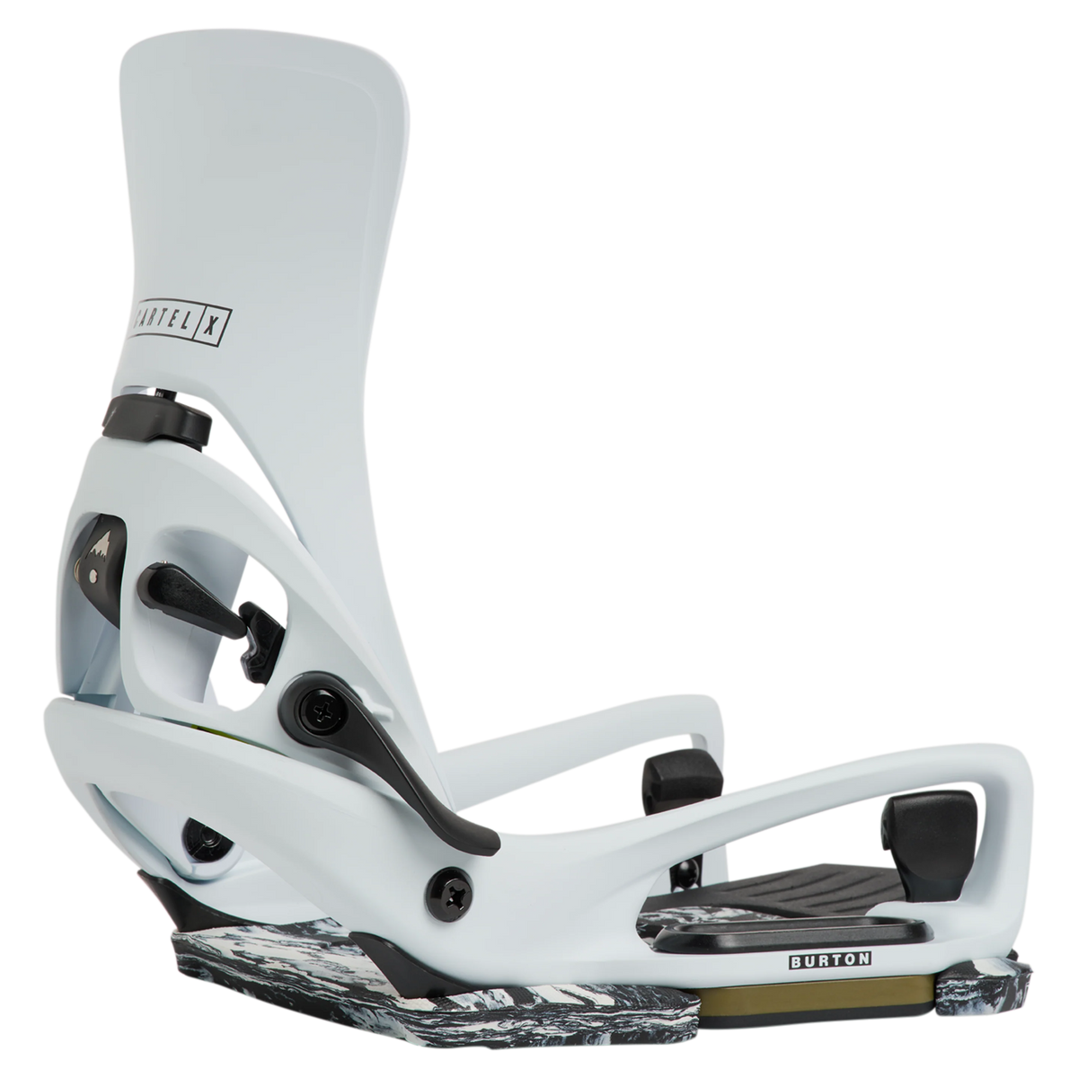 BURTON STEP ON CARTEL X EST WHITE ATTACCHI SNOWBOARD