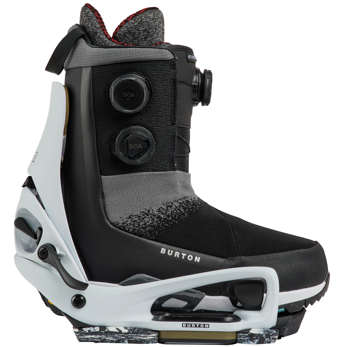 BURTON STEP ON CARTEL X EST WHITE ATTACCHI SNOWBOARD