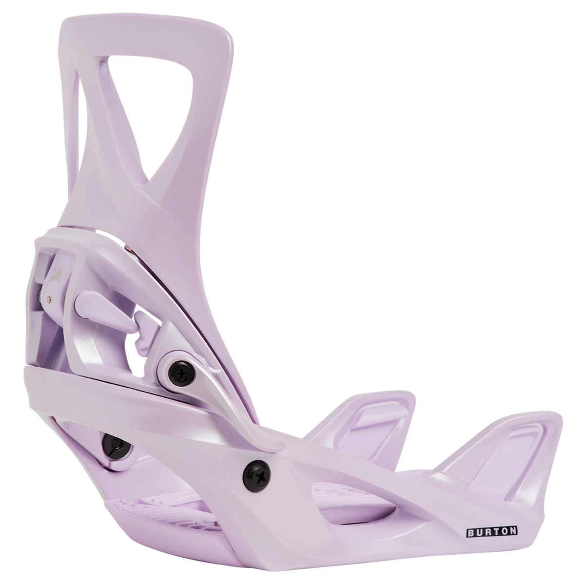 BURTON STEP ON MOONDUST PURPLE ATTACCHI SNOWBOARD DONNA