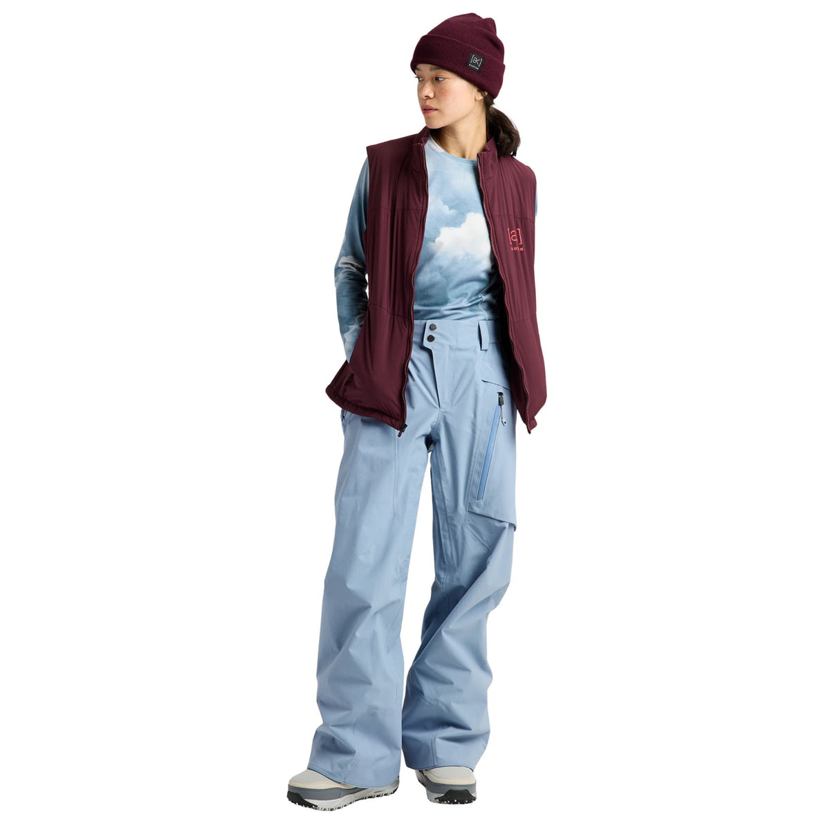 BURTON AK CYCLIC GORE-TEX 2L AIRSTREAM BLUE PANTALONI SNOWBOARD DONNA