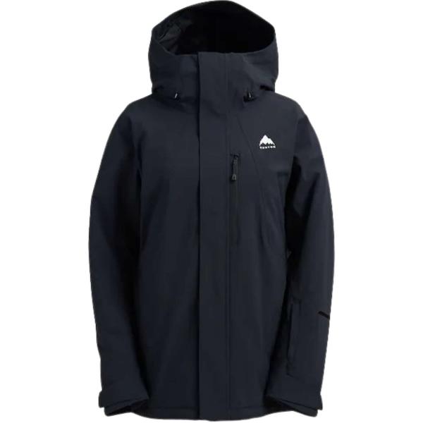 BURTON WOMEN RESERVE 2L INSULATED STRETCH JACKET TRUE BLACK GIACCA SNOWBOARD DONNA