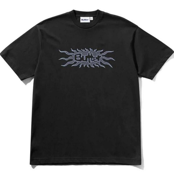 BUTTER GOODS SOLAR TEE BLACK T-SHIRT