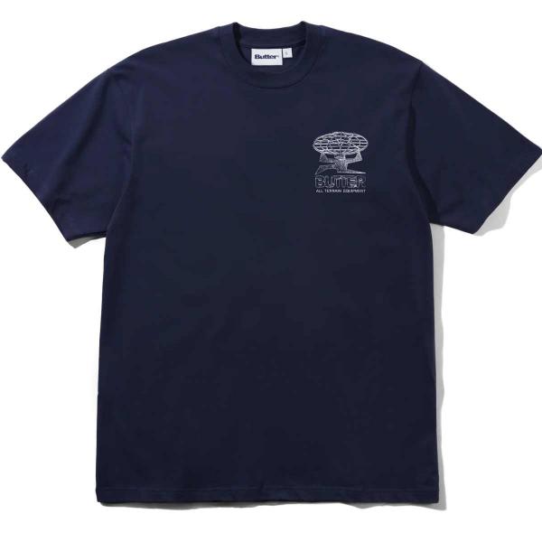 BUTTER GOODS TERRAIN TEE MIDNIGHT T-SHIRT