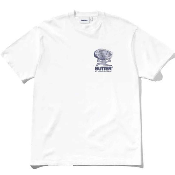 BUTTER GOODS TERRAIN TEE WHITE T-SHIRT