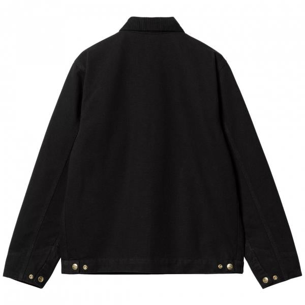 CARHARTT WIP DETROIT JACKET SUMMER BLACK (RINSED)
