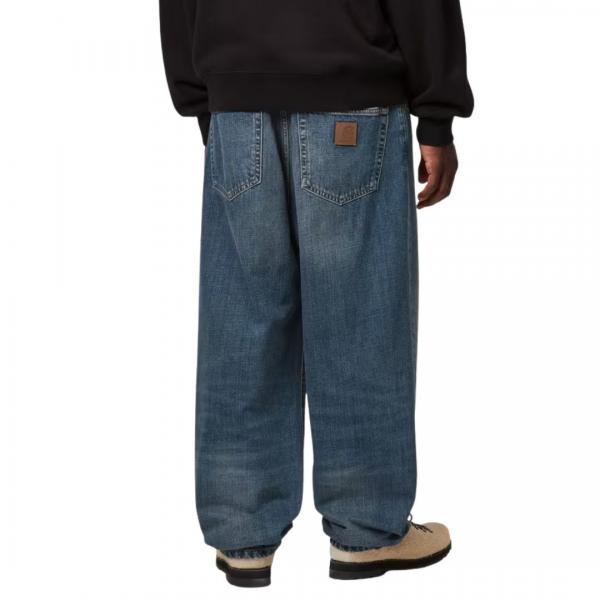 CARHARTT WIP AARON PANT BLUE (DARK USED WASHED)