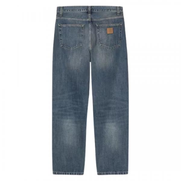 CARHARTT WIP AARON PANT BLUE (DARK USED WASHED)