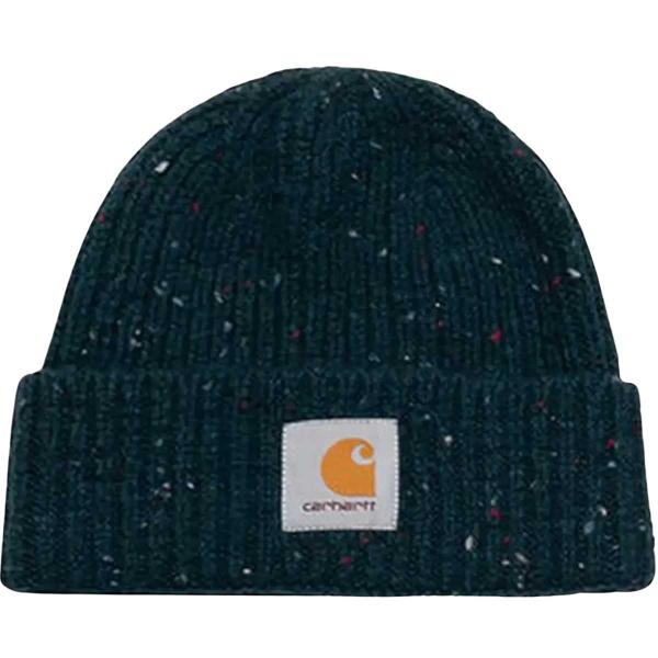CARHARTT WIP ANGLISTIC BEANIE SPECKLED DEEP LAGOON CAPPELLO
