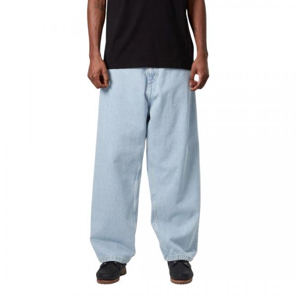CARHARTT WIP BRANDON PANT BLUE (HEAVY STONE BLEACHED)