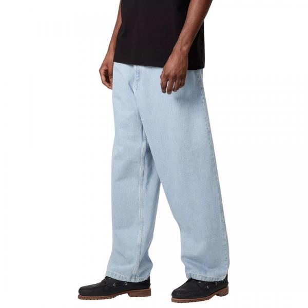 CARHARTT WIP BRANDON PANT BLUE (HEAVY STONE BLEACHED)