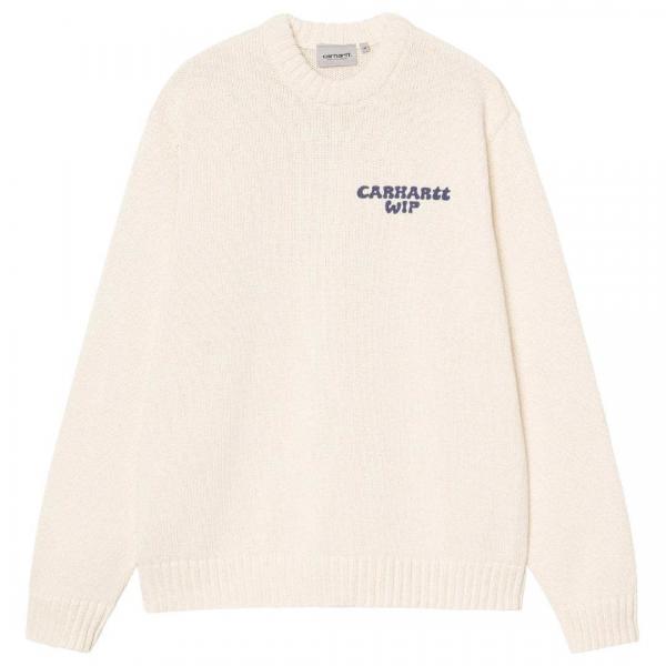 CARHARTT WIP HELIX SWEATER NATURAL MAGLIONE