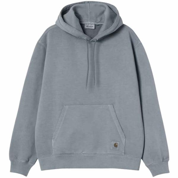 CARHARTT WIP HOODED TORION SWEAT OFFICE BLUE (GRIND WASH)