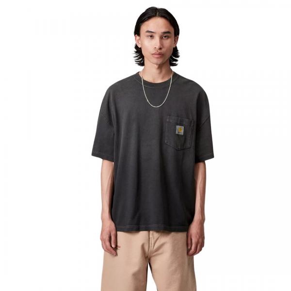 CARHARTT WIP HUDSON POCKET T-SHIRT BLACK
