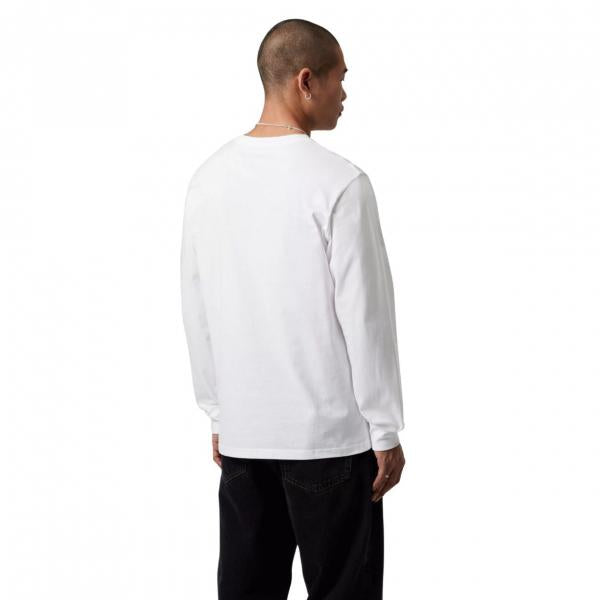 CARHARTT WIP L/S BASE WHITE/BLACK T-SHIRT
