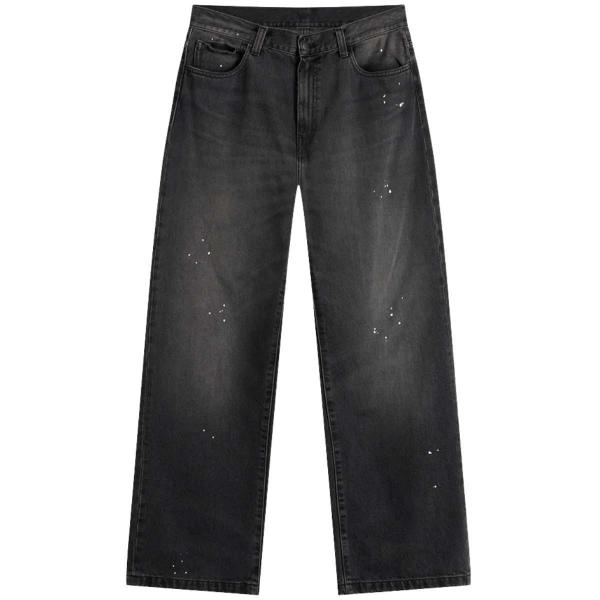 CARHARTT WIP LANDON PANT BLACK (DESTROY WASH/SPLATTER)